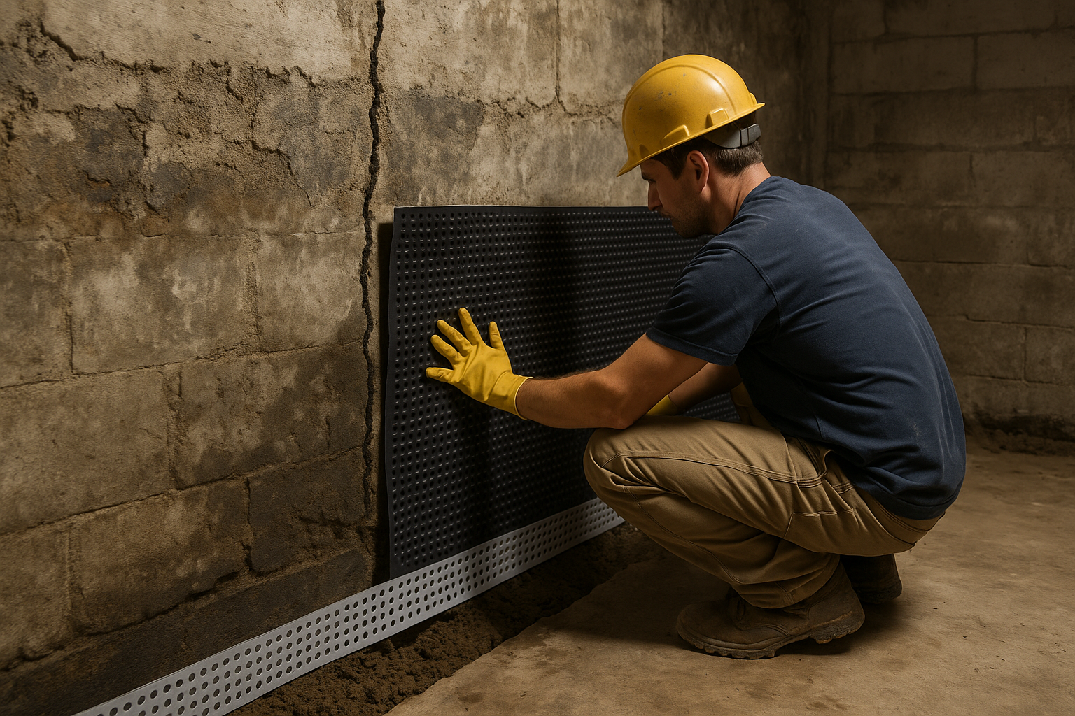 Basement Waterproofing Techniques in Tillsonburg