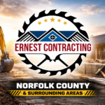 Press release announcing a new renovation company in Norfolk County by Ernest Contracting